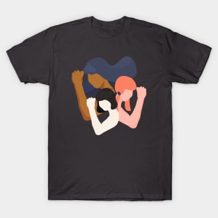 Girl and Woman Power Diversity T-Shirt